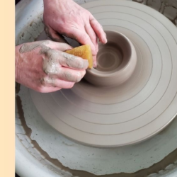 5 week beginners wheel throwing pottery course (for absolute beginners)