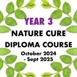 Nature Cure Diploma Course Year 3