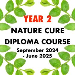 Nature Cure Diploma Course Year 2 - unit 8