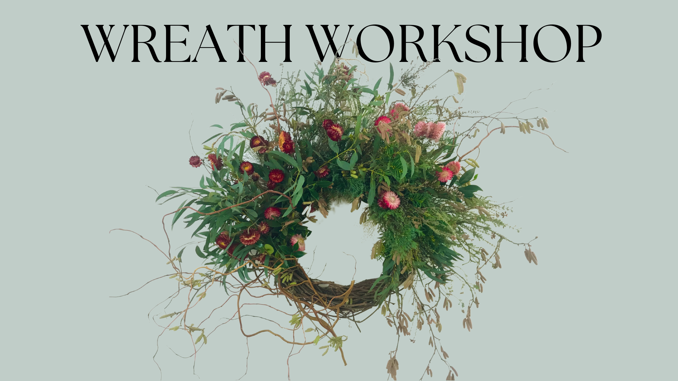 Wild and Natural Festive Wreath Making Workshop